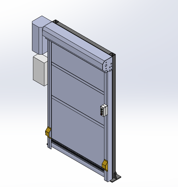 美高门业满足美标480V快速卷帘门插图3