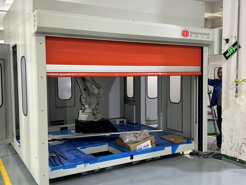 水刀房防护快速门