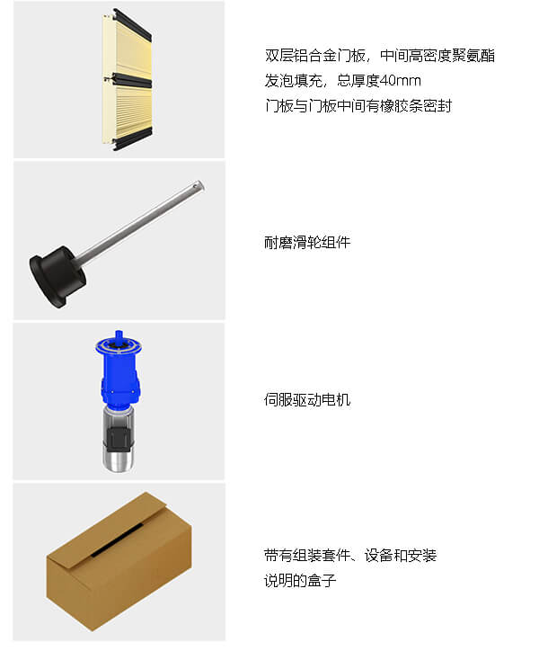 专供出口硬质快速卷帘门插图1